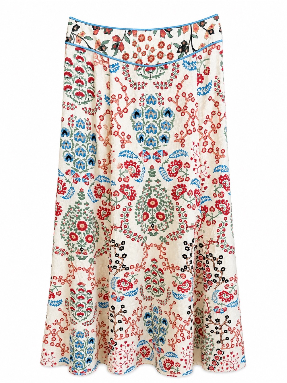 ba&sh Parisian Boho Floral Print Maxi Skirt Size XS